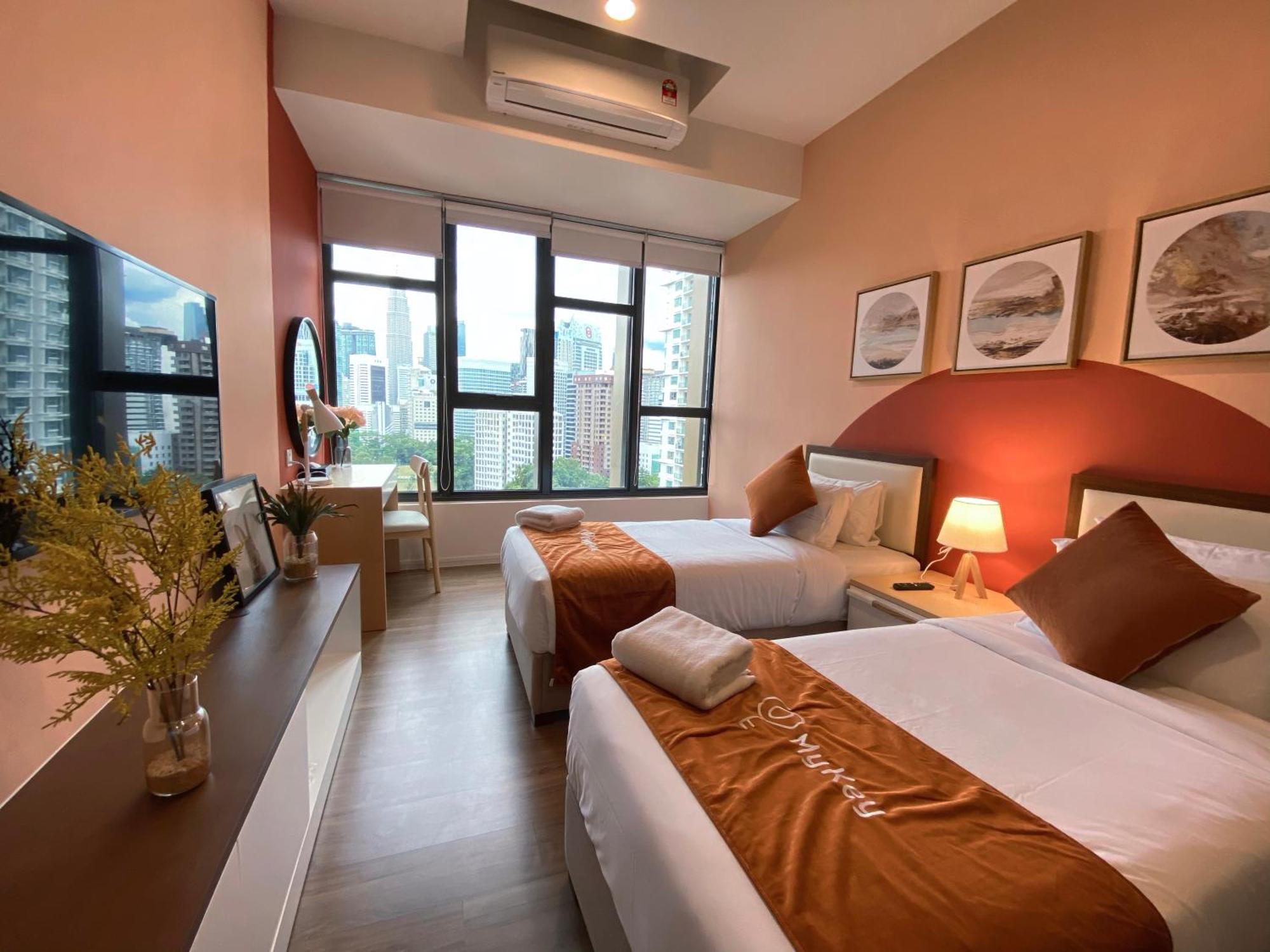 Ceylonz Lifestyle Suites @ Bukit Bintang Kuala Lumpur Rum bild