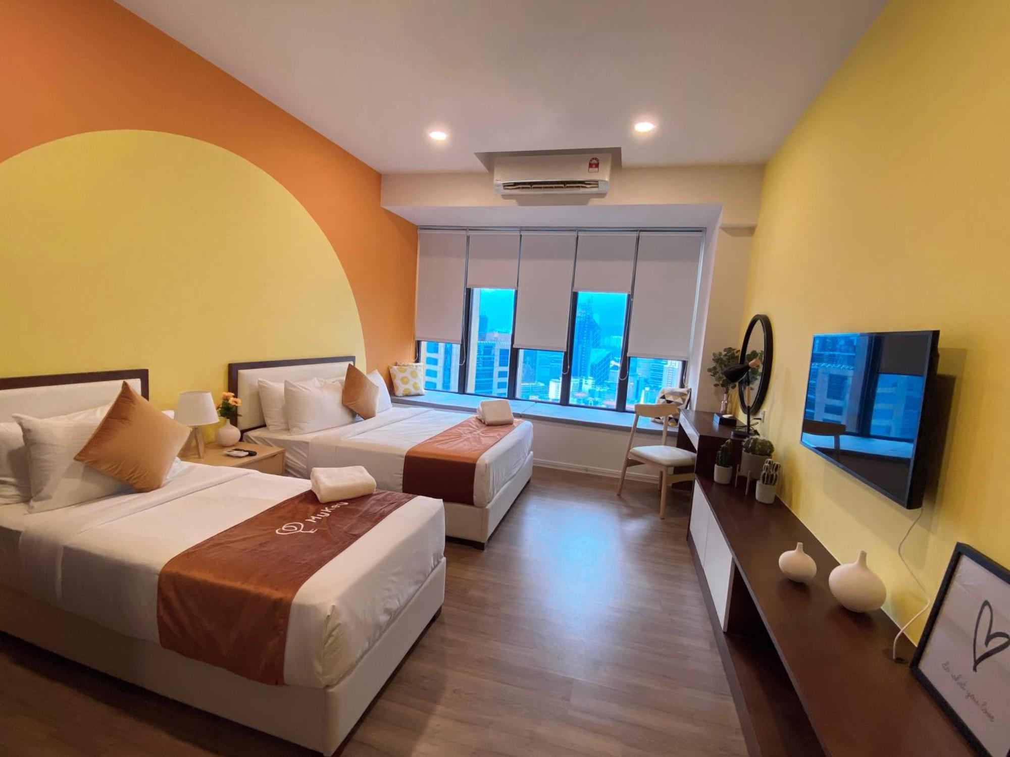 Ceylonz Lifestyle Suites @ Bukit Bintang Kuala Lumpur Rum bild